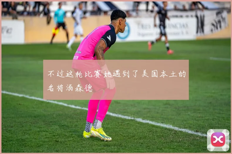 不过这轮比赛她遇到了美国本土的名将汤森德